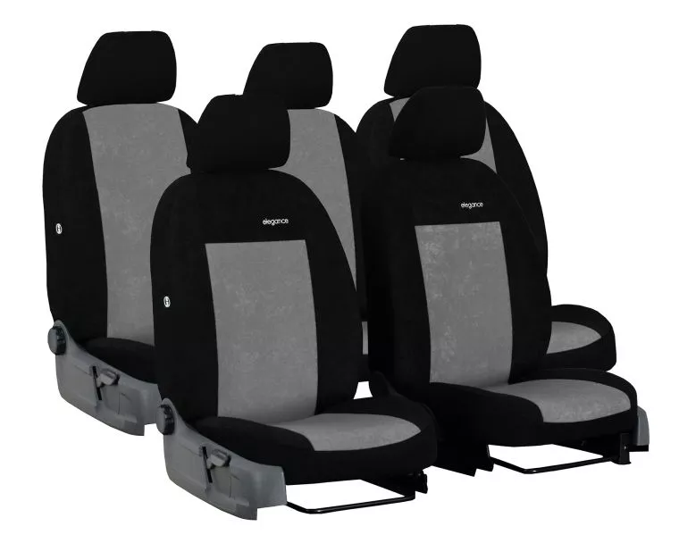 Autopotahy HYUNDAI SANTA FE II, 5 MÍST, od r. v. 2006-2012, ELEGANCE šedé