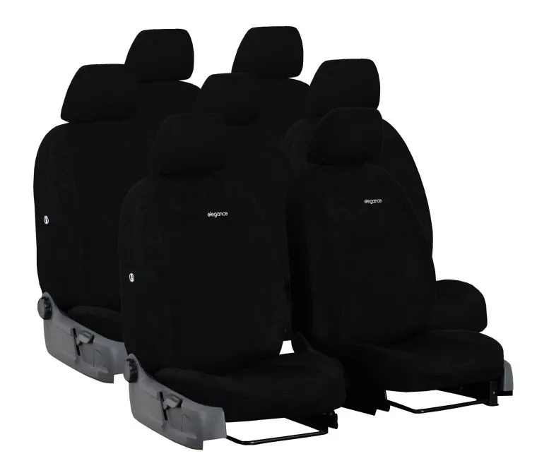Autopotahy HYUNDAI SANTA FE, 7 MÍST, od r. v. 2006-2012, ELEGANCE černé