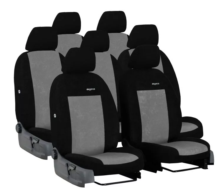 Autopotahy HYUNDAI SANTA FE, 7 MÍST, od r. v. 2006-2012, ELEGANCE šedé