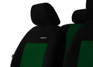 Autopotahy ŠKODA SCALA, BEZ ZADNÍ LOKETNÍ OPĚRKY, od r. 2019, ELEGANCE zelené