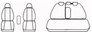 Autopotahy TOYOTA AURIS II, od r. 2013-2018, ELEGANCE šedé Autopotahy TOYOTA AURIS II, od r. 2013-2018, ELEGANCE šedé