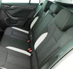 Autopotahy ŠKODA KAMIQ, se zadní loketní opěrkou, od r. 2019, AUTHENTIC CARO šedé