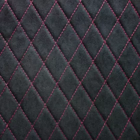 Autopotahy ŠKODA KAMIQ, se zadní loketní opěrkou, od r. 2019, AUTHENTIC CARO vínové