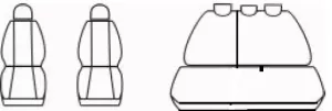 Autopotahy Hyundai I 20 III, od r. 2020, Dynamic grafit