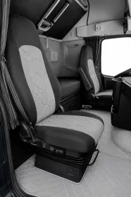 Autopotahy na míru MAN TGS/TGX, od r. 2007-2020, STYLE šedé Autopotahy na míru MAN TGS/TGX, od r. 2007-2020, STYLE šedé