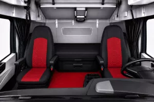 Autopotahy na míru SCANIA R410, R450, od r. 2016, STYLE červené