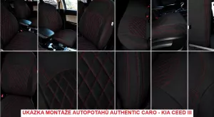 Autopotahy AUDI A6 C5, od r. 1997-2004, AUTHENTIC CARO vínové Autopotahy AUDI A6 C5, od r. 1997-2004, AUTHENTIC CARO vínové