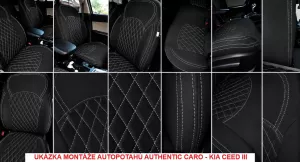 Autopotahy ŠKODA OCTAVIA IV BEZ ZADNÍ LOKETNÍ OPĚR. od 2020, AUTHENTIC CARO bílé Autopotahy ŠKODA OCTAVIA IV BEZ ZADNÍ LOKETNÍ OPĚR. od 2020, AUTHENTIC CARO bílé