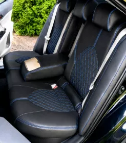 Autopotahy na míru TOYOTA CAMRY VI, XV70, od r. 2017-2024, AUTHENTIC VELVET CARO modré