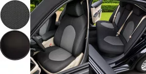 Autopotahy na míru TOYOTA CAMRY VI, XV70, od r. 2017-2024, AUTHENTIC DOBLO žakar Pava