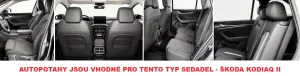 Autopotahy ŠKODA KODIAQ II, 5 MÍST, od r. 2024, AUTHENTIC DOBLO, velvet černo šedý Autopotahy ŠKODA KODIAQ II, 5 MÍST, od r. 2024, AUTHENTIC DOBLO, velvet černo šedý