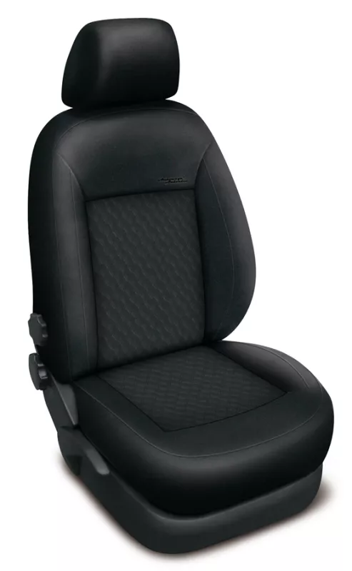 Autopotahy MERCEDES VITO, 3 MÍSTA, od r. 2014-2023, AUTHENTIC PREMIUM, vlnky černé
