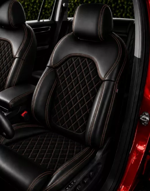 Autopotahy ŠKODA KODIAQ II, 5 MÍST, od r. 2024, AUTHENTIC LEATHER CARO hnědé