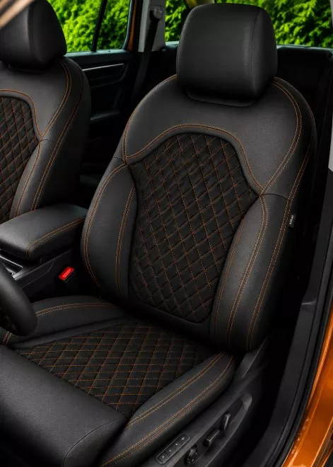 Autopotahy ŠKODA KODIAQ II, 5 MÍST, od r. 2024, AUTHENTIC CARO hnědé