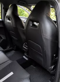 Autopotahy ŠKODA KODIAQ II RS, SPORTLINE, 5M. od 2024, AUTHENTIC LEATHER VELVET černo šedý