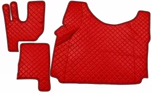 Autokoberce na míru RENAULT TRUCK T-460, od r. 2013-2020, STYLE červené