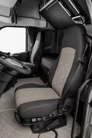 Autokoberce na míru VOLVO FH, od r. 2016, STYLE béžovošedé Autokoberce na míru VOLVO FH, od r. 2016, STYLE béžovošedé