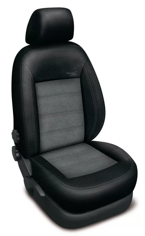 Autopotahy na míru DACIA BIGSTER, od r. 2024, AUTHENTIC VELVET šedé, 2 MÍSTA