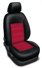 Autopotahy na míru DACIA BIGSTER, od r. 2024, AUTHENTIC VELVET červené, 2 MÍSTA