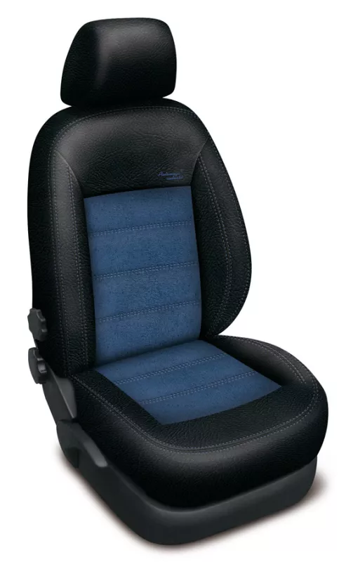 Autopotahy na míru DACIA BIGSTER, od r. 2024, AUTHENTIC VELVET modré, 2 MÍSTA