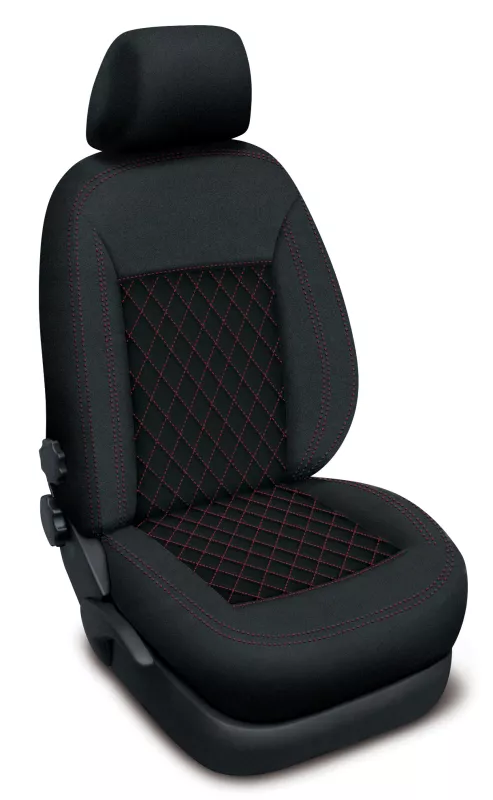 Autopotahy Škoda Roomster 2006–2015 – Authentic CARO vínové