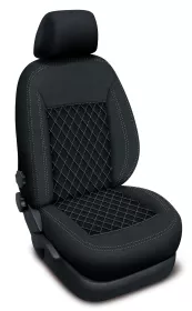 Autopotahy Škoda Roomster 2006–2015 – Authentic CARO šedé