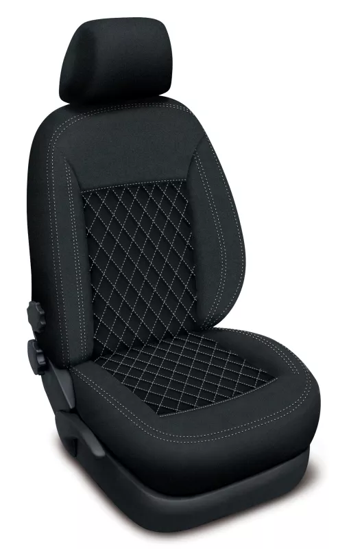 Autopotahy Škoda Roomster 2006–2015 – Authentic CARO šedé
