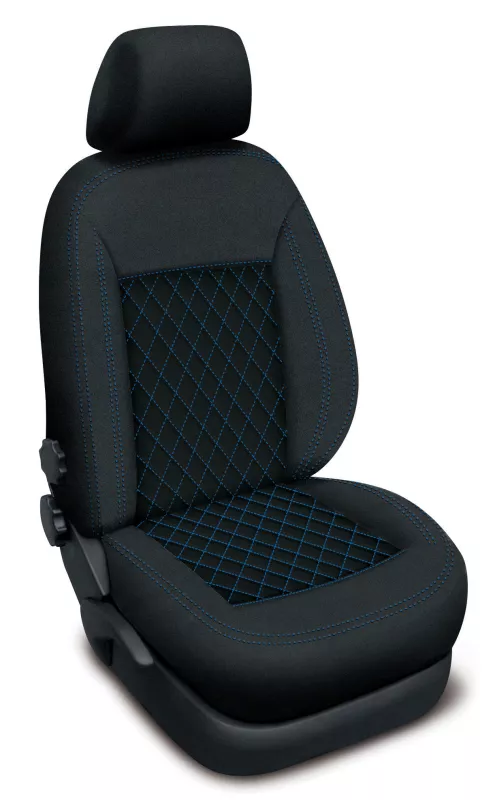 Autopotahy Škoda Roomster 2006–2015 – Authentic CARO modré