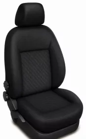 Autopotahy Škoda Roomster 2006–2015 – Authentic Premium vlnky černé Autopotahy Škoda Roomster 2006–2015 – Authentic Premium vlnky černé