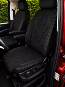 Autopotahy na míru MERCEDES V-KLASSE, 8 M., od 2014 do dnes, AUTHENTIC DOBLO žakar audi