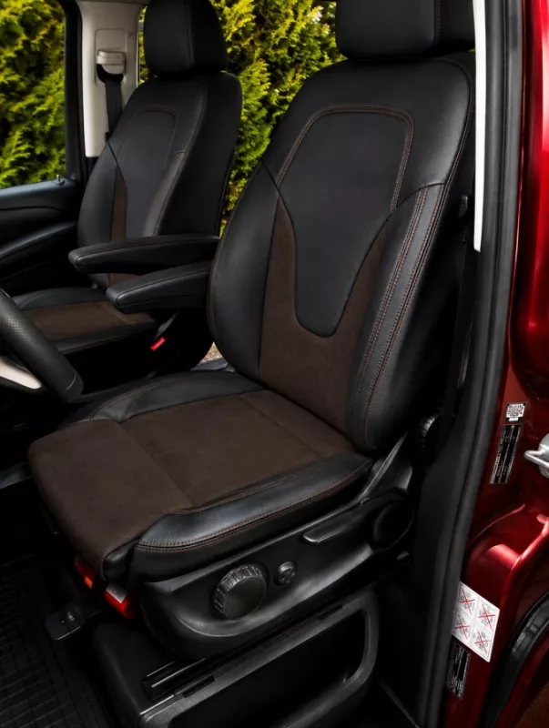 Autopotahy na míru MERCEDES V-KLASSE, 8 MÍST, od 2014 do dnes, AUTHENTIC VELVET hnědé