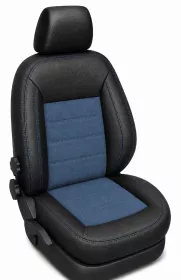 Autopotahy na míru VOLKSWAGEN CRAFTER II, 2 MÍSTA, od r. 2017 AUTHENTIC VELVET modré