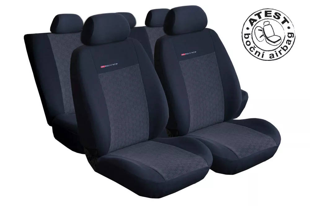 Autopotahy Škoda Octavia IV, dělené opěradlo, zadní loketní opěrka, od r. 2020, antracit