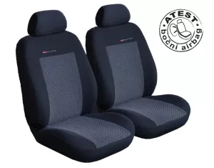 Autopotahy Volkswagen Caddy IV, 2 místa, od r. 2015-2020, šedo černé